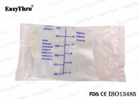 750 ml PVC μίας χρήσης σακούλα ούρων μη τοξική με ελαστικό επίδεσμο